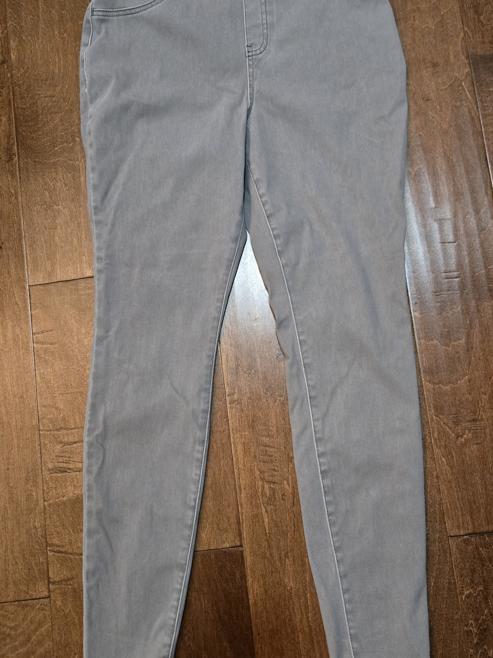 Time and Tru Light Gray Jeggings - Slim Fit